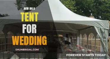 Tent-sional Wedding: Choosing the Right Tent Size for Your Big Day