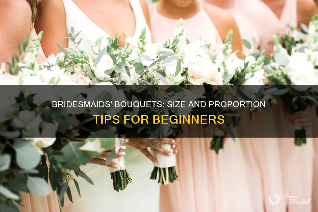 how big are bridesmaids bouquets