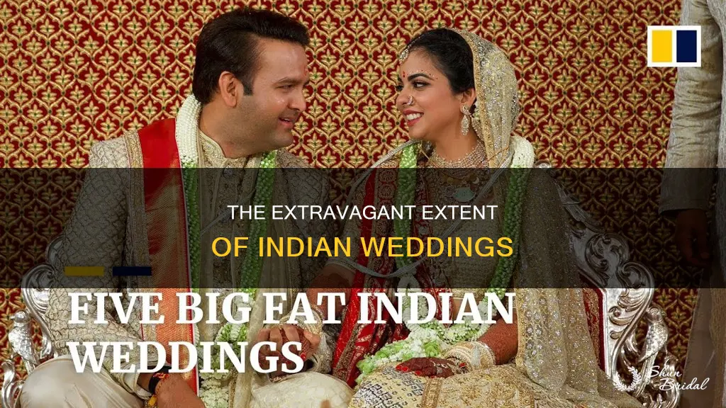 how big are indian weddings