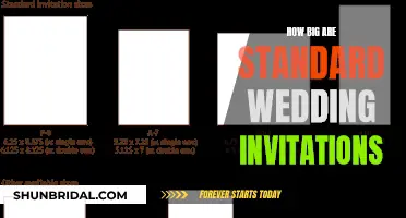 Invitation Size for the Big Day