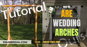 Wedding Arch Dimensions: Scaling the Perfect Backdrop