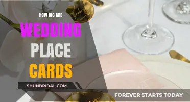 Perfectly Sized Wedding Place Cards: Dimensions and Design Tips