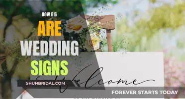 Wedding Signage: Size, Placement, and Design Tips