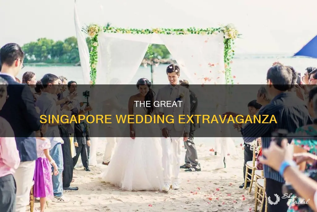 how big are weddings in singapore