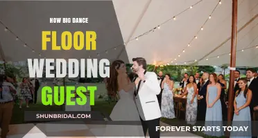Perfect Wedding Dance Floor Size: How Many Guests Can Fit?