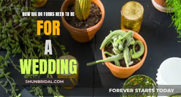 Choosing the Perfect Wedding Fork: Size and Style