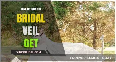 Bridal Veil Sizes: How Large Can This Wedding Accessory Get?
