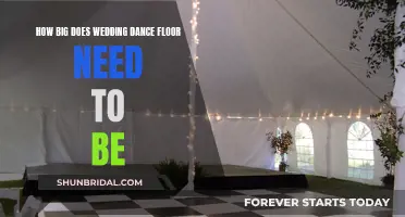 Dance Floor Size: Planning Your Wedding Groove