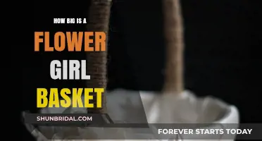 Perfect Flower Girl Basket Size: A Guide for Your Wedding Day
