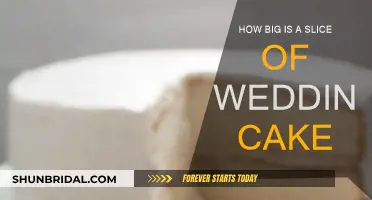 Wedding Cake Slices: How Big Should They Be?