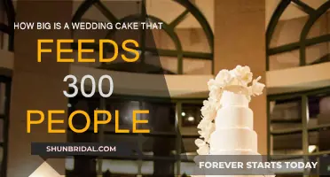 Wedding Cake for 300: How Big of a Cake Do I Need?