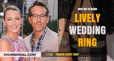 Blake Lively's Wedding Ring: A Massive Sparkler