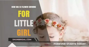 Adorable Flower Crowns: Perfect Sizes for Little Girls' Enchanting Style