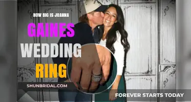 Joanna Gaines' Wedding Ring: A Massive Rock