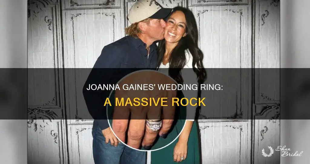 how big is joanna gaines wedding ring