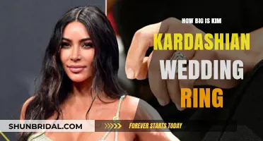 Kardashian's Wedding Ring: A Massive Rock