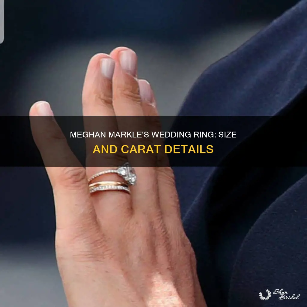 how big is meghan markle wedding ring