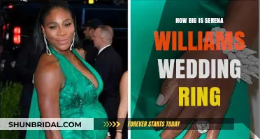Serena Williams' Wedding Ring: A Massive Sparkler