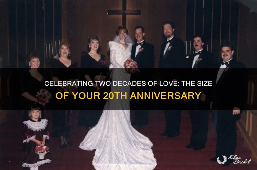 how big is the 20th wedding anniversary