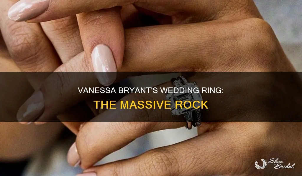 how big is vanessa bryant wedding ring