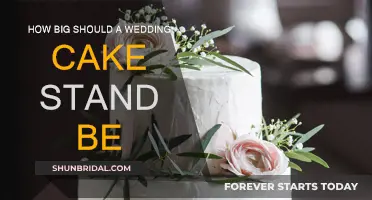 Choosing the Right-Sized Stand for Your Wedding Cake