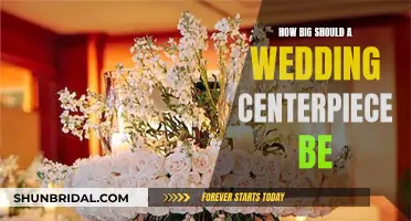 The Visual Impact of Wedding Centerpieces: Size Matters