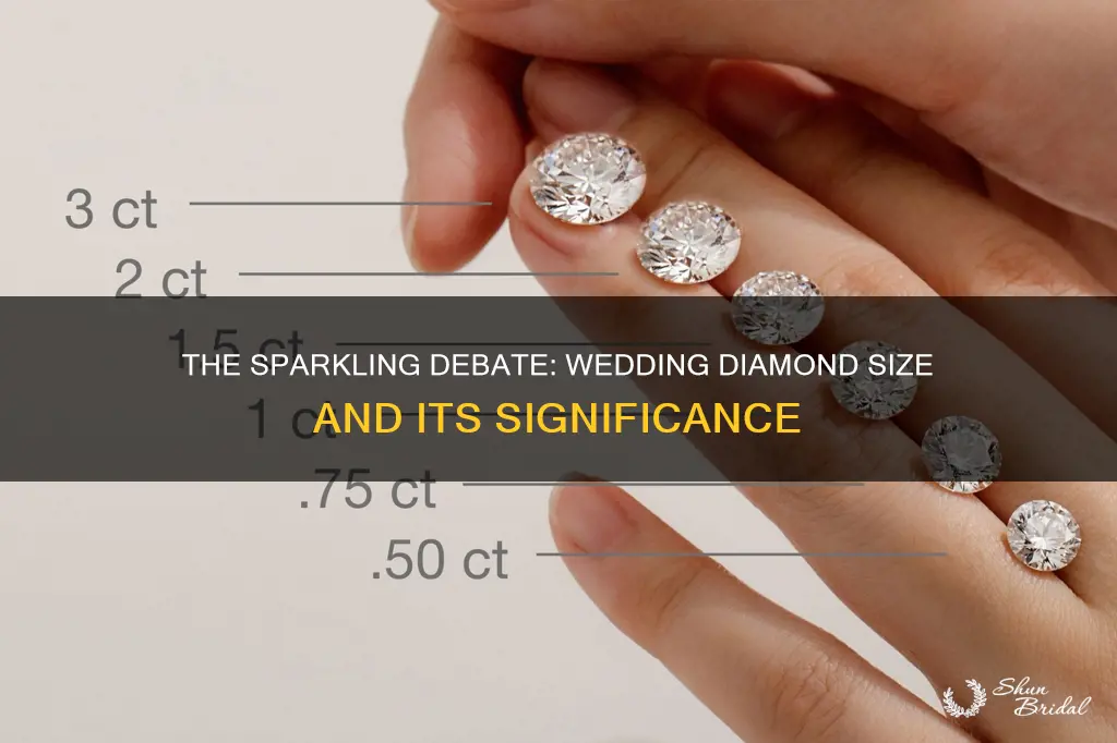 how big should a wedding diamond be