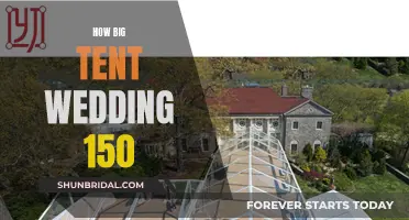 Planning a Big Tent Wedding: Accommodating 150 Guests and More