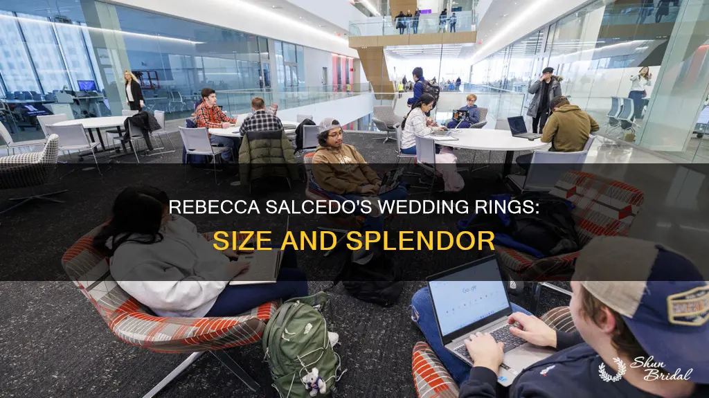 how big was rebecca salcedo wedding rings
