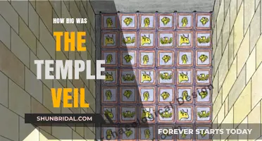 Unveiling the Mystery: The Temple Veil's Size and Significance