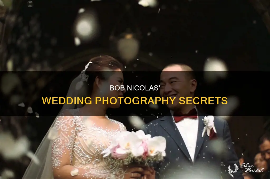 how bob nicolas shoots wedding