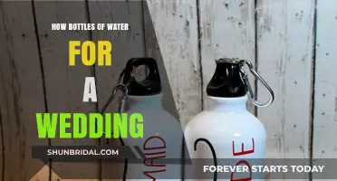 Water for Wedding Guests: How Many Bottles to Buy?