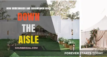 Elegant Aisle Entrances: Bridesmaids and Groomsmen Walking Guide