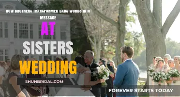 Words of Dad: Brothers' Wedding Tribute