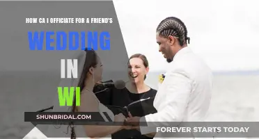 How to Officiate a Friend's Wedding in Wisconsin: A Step-by-Step Guide