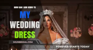 Enhance Your Wedding Dress with Sparkling Gems