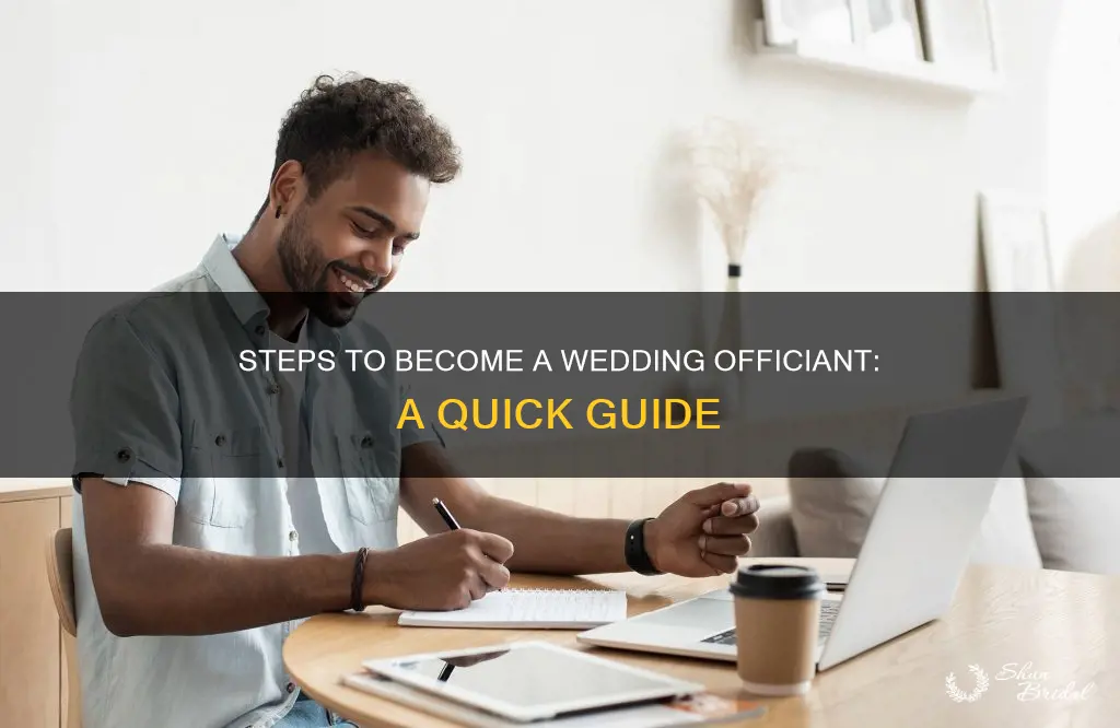 how can I become a wedding officiant