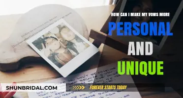 Crafting Heartfelt Vows: Tips for Personalizing Your Wedding Promises