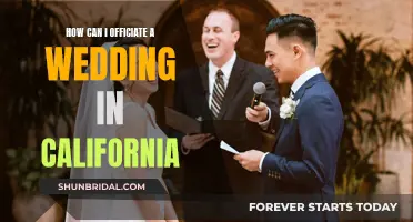 Officiating a Wedding in California: What You Need to Know