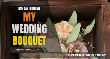 Preserve Your Wedding Bouquet: Tips for Keeping Your Flowers