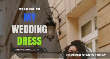 Renting Out Your Wedding Dress: A Guide for Brides