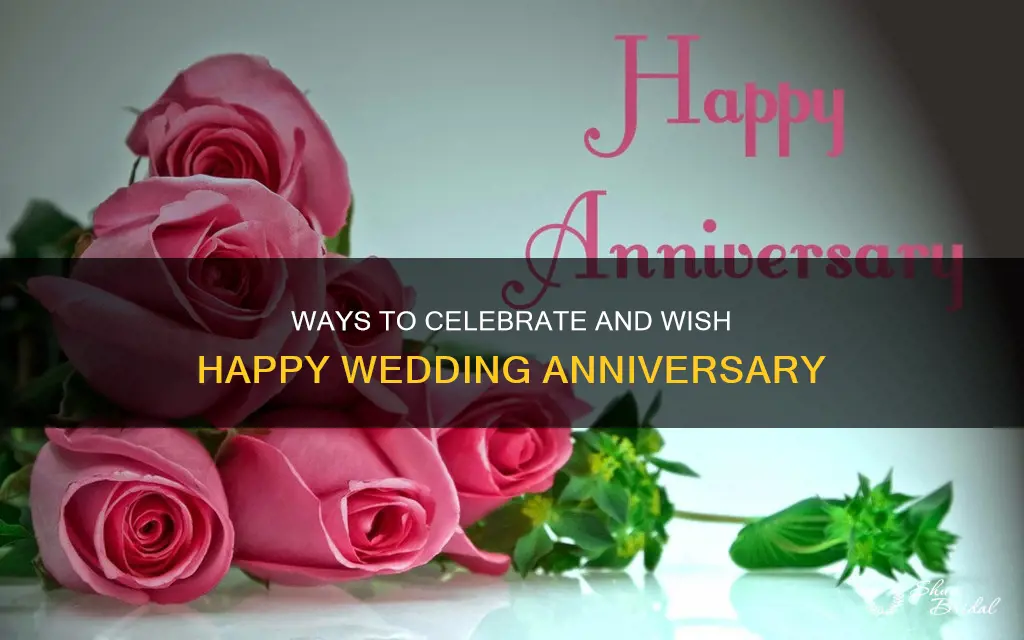 how can we wish for wedding anniversary