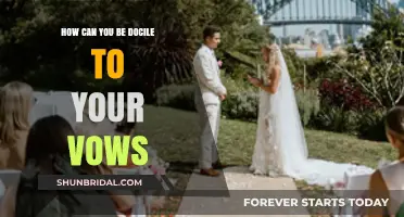 Honoring Sacred Promises: Cultivating Docility in Marriage Vows