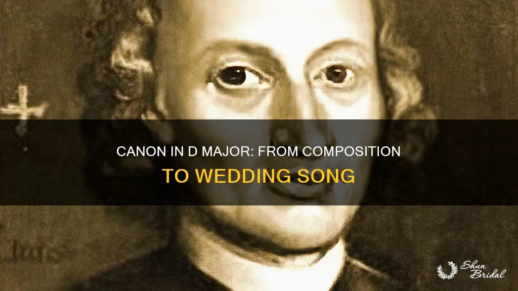 how canon in d major became the wedding song