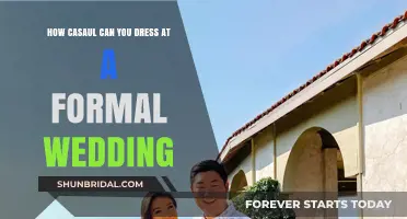 Formal Wedding Attire: Navigating the Dress Code