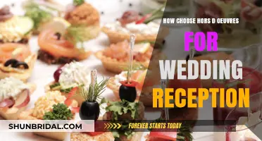 Choosing Hors d'oeuvres for Your Wedding: A Guide