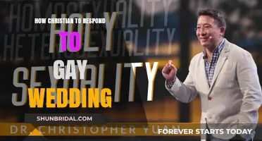 Responding to Gay Weddings: A Christian's Guide