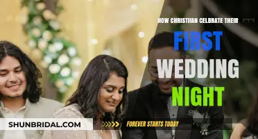 Celebrating Love: Christian Traditions for the First Wedding Night