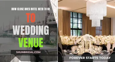 Hotel and Wedding Venue Proximity: How Close is Too Close?
