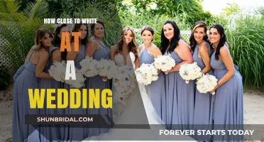 Wedding Etiquette: How Close to White is Too Close?